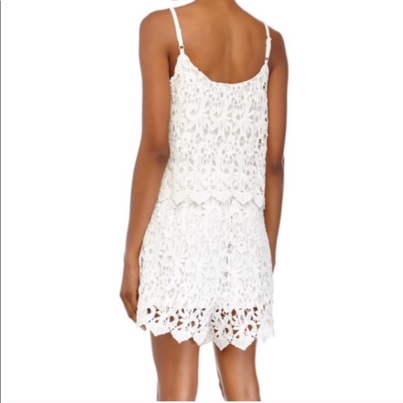 Romeo & Juliet Couture White Lace Romper - Picture 2 of 10